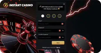 Instant Casino login